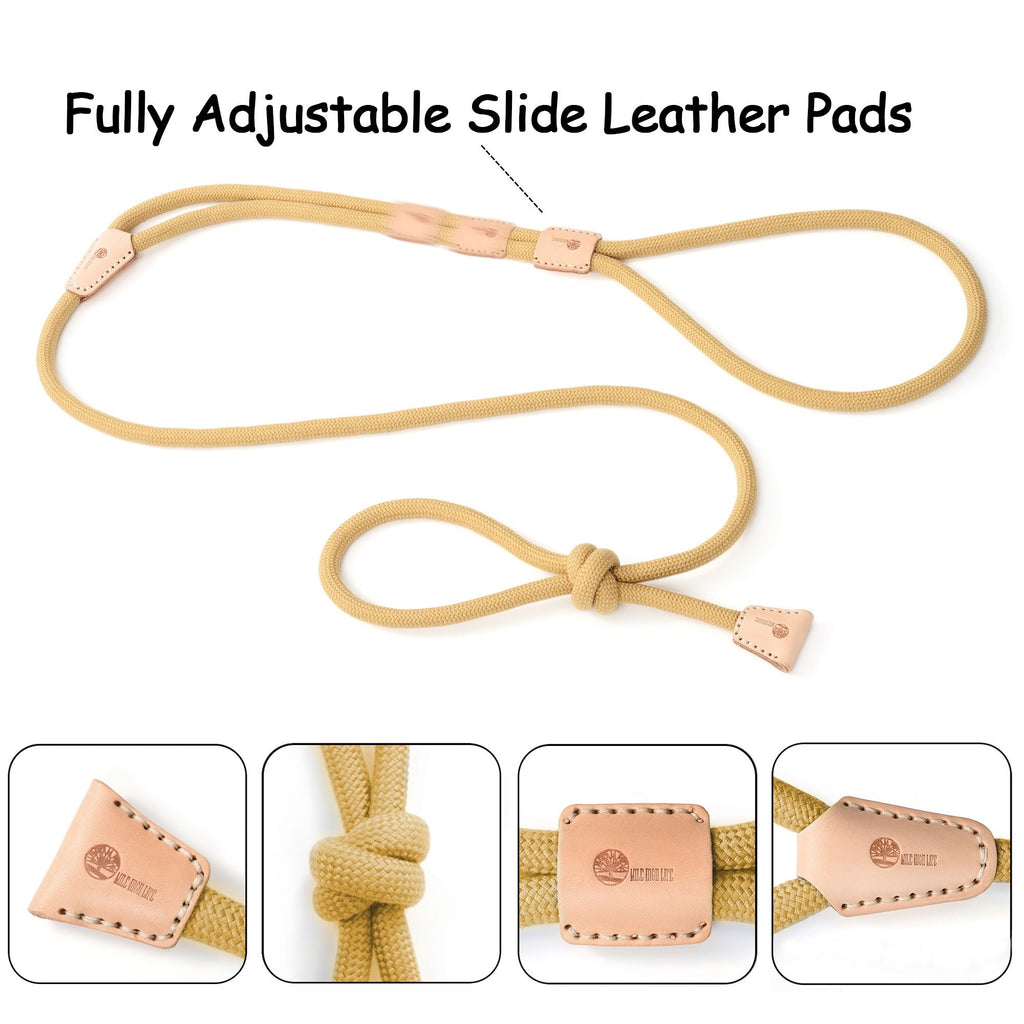 No Pull All-in-One Training Leash for Puppies & Small Dogs, Adjustable Slip Lead with Soft Rope, Secure Control for Walking & Training – Dog Slip Leash and - product image 53