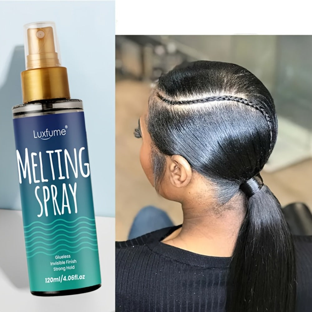 Strong Hold Hair Spray 24H for Women and Men - Flexible Natural Finish Shapes Hair, Secures Wigs and Controls Edges, Moisturizing Quick-Dry Formula 4.06oz - product image 13