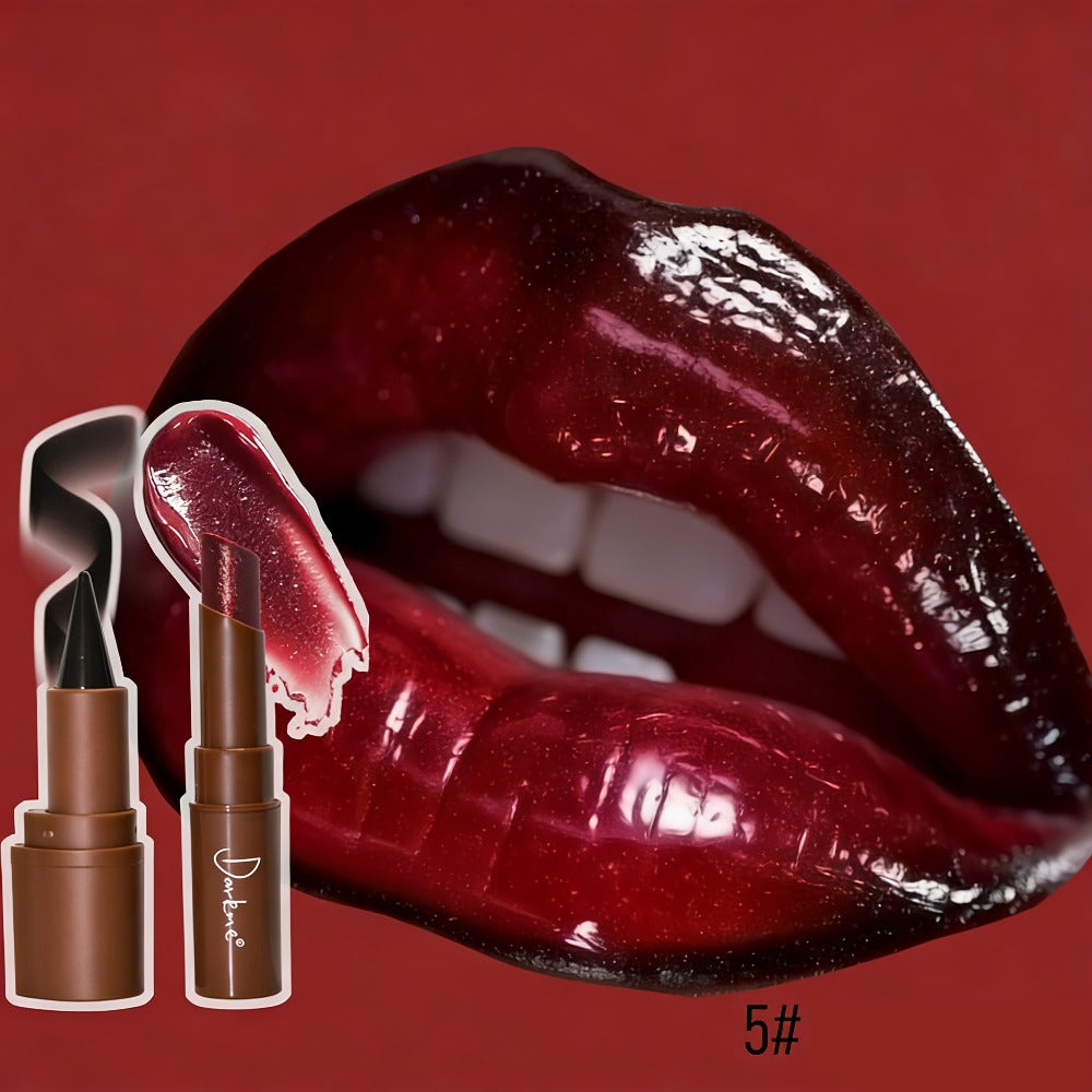 Metallic Lipstick & Lip Liner Pen Set for Women – 3D Full Lip Shape High-Shine Glossy Finish, Long-Lasting Smudge-Proof All-Day Wear, Multi-Shade Fuller Lips Look, 4 Shades - product image 7