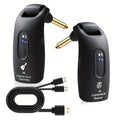 Wireless Guitar System 2.4GHz Built-in Rechargeable Lithium Battery 270°Rotatable Audio Wireless Transmitter Receiver for Acoustic Guitar Bass Violin Keyboard - product image 3