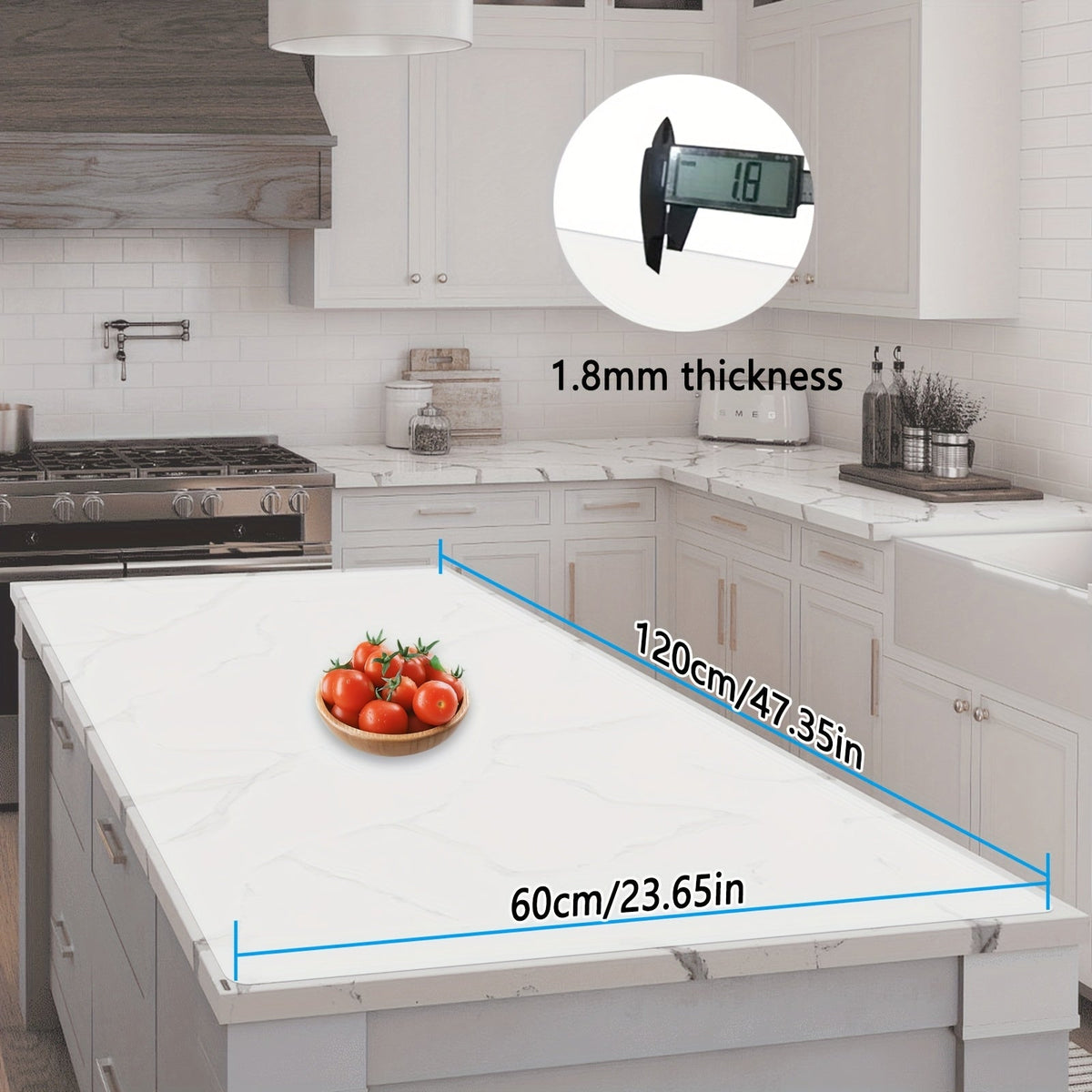 Extra Large Silicone Mat for Kitchen Counter – Nonslip Heat Resistant Countertop Protector, Nonstick Waterproof Craft Mat & Placemat, Multiple Sizes & Colors - product image 32