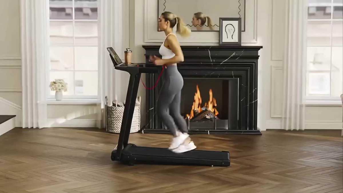 3.0HP Quiet Walking Pad for Home, 300LBS Capacity, Travel-friendly Under Desk Treadmill for Walking, Jogging & Running – Folding Treadmill 3-in-1 with 14% Auto - product image 11