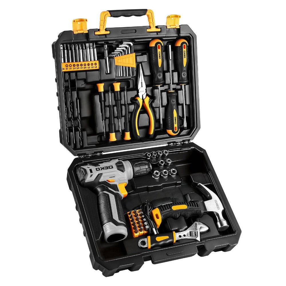 Cordless Drill Tool Kit 119/151PCS – 8V/12V Electric Power Drill Set with Screwdriver, Hammer, Wrench | All-in-One Home Repair & DIY Hand Tools for Women | Perfect Gift - product image 8