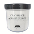 Acrylic Nail Powder 8oz Professional Clear Pink Nude White Fast Set No Lamp Required for Nail Extensions 3D Nail Art Carving Salon Quality Bulk Powder for Beginners Techs - product image 13
