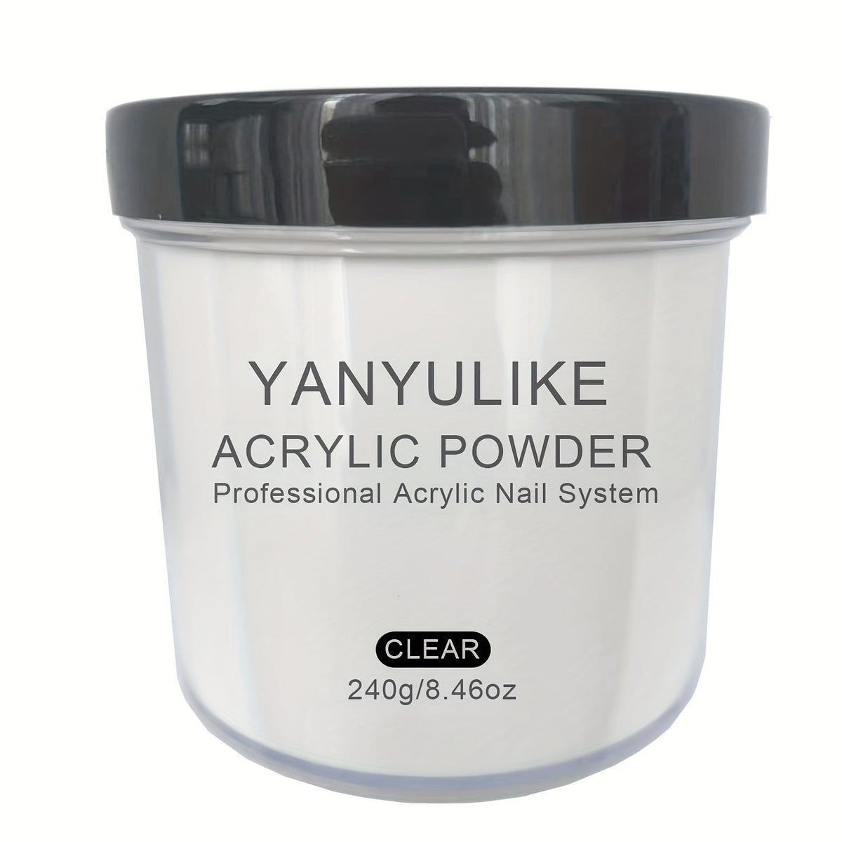 Acrylic Nail Powder 8oz Professional Clear Pink Nude White Fast Set No Lamp Required for Nail Extensions 3D Nail Art Carving Salon Quality Bulk Powder for Beginners Techs - product image 13