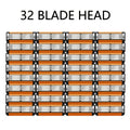 Fusion 5 Compatible Razor Blade Refills 6-Layer Stainless Steel with Free Handle — Men's Replacement Shaving Cartridges for Beard & Face, Manual Razor Heads Bulk Pack 16/24/32 Blad - product image 12