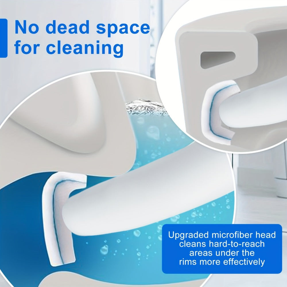 Disposable Toilet Wand Refills 120 or 58 Count Compatible with Clorox ToiletWand Upgraded Fiber Deep Clean Removes Rust Scale Hard Water Stains Toilet Bowl Brush Replacement Heads - product image 8