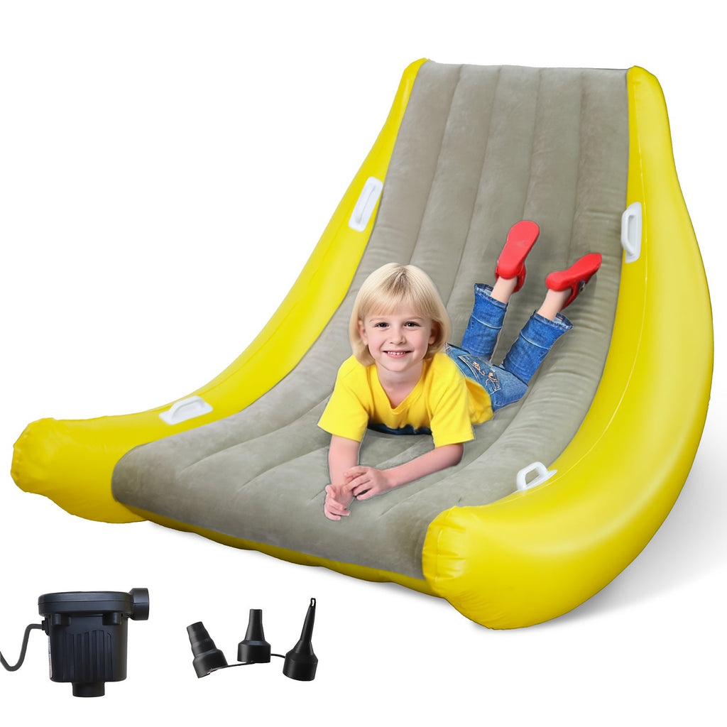 Portable Inflatable Sofa with Pump No Assembly Required Indoor Outdoor Folding Chair Bed Camping Backyard Patio Lightweight PVC Spot Clean Adults Kids Gift - product image 11
