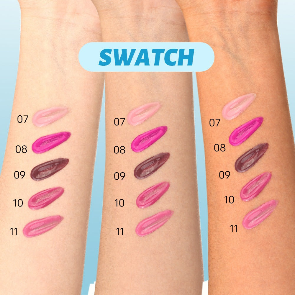 Plumping Lip Gloss Maximizer for Women — Mirror-Like High Shine Finish, Lip Injection Effect for Fuller Voluminous Lips, Long-Lasting Hydrating Formula, 5 Shades - product image 15