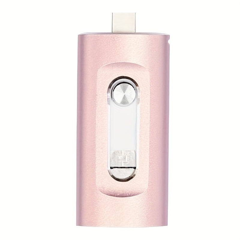 USB 3.0 Type-C Flash Drive 128GB/256GB, 4 in 1 Memory Stick for iPhone/Type-C/PC/Android, Ultra-Fast Data Transfer Thumb Drive Pen Drive Photo Stick with Type-C Port