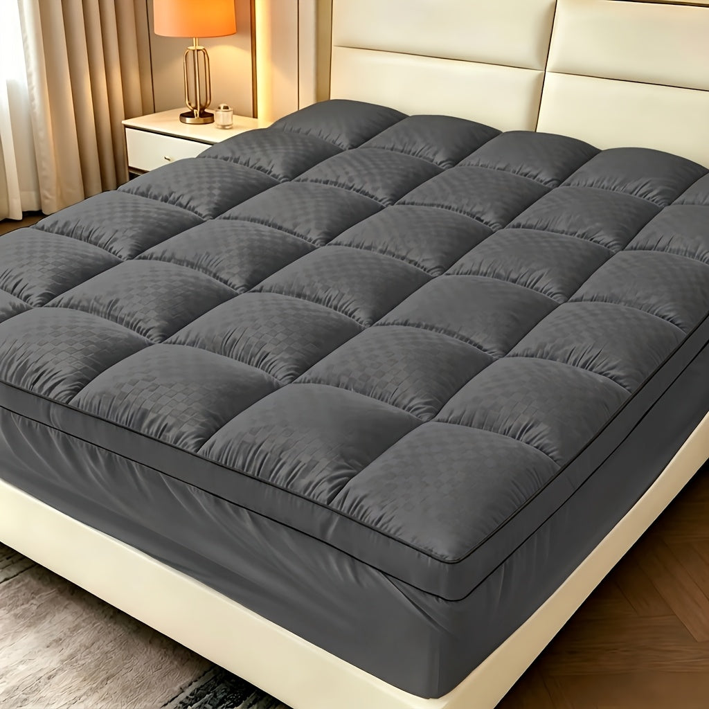 Mattress Topper Viscose Derived from Bamboo, Soft Mattress Topper Quilted Fitted Mattress Pad, Pillow Top Mattress Cover with Deep Pocket Up to 21 Inches - product image 16