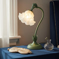 Bellflower Table Lamp – Artisan Crafted Botanical Floral Dimmable Night Light, Heirloom Quality Premium Finish Desk Lamp for Bedroom Living Room Home Decor, Unique Floral Gift (Gre - product image 10