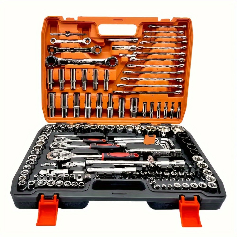 Premium Stainless Steel Repair Tool Kit 55/82/94/121PCS – Complete Automotive & Home Repair Set | Multi-Function Hand Tools | No Charging Required | Easy to Use | Perfect Gift for  - product image 10