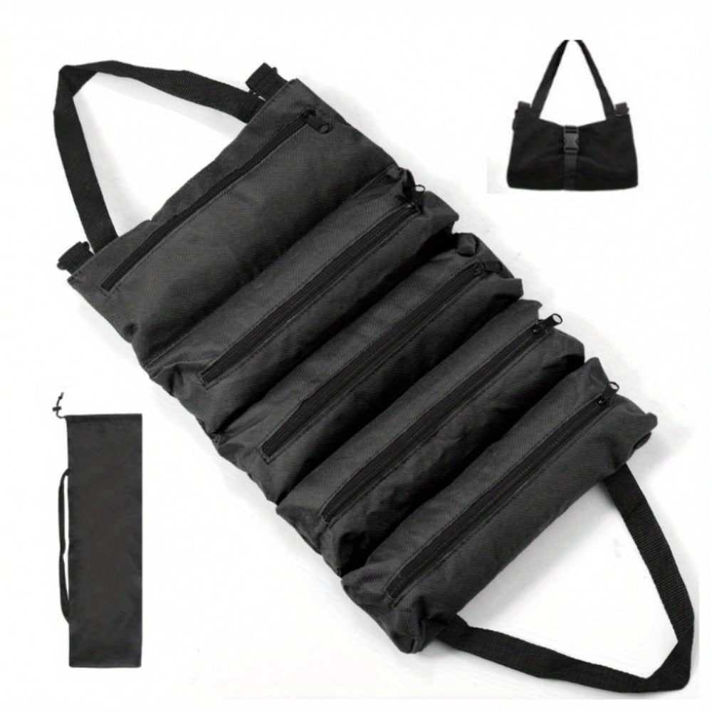 Collapsible Tool Bag Organizer for Hardware Storage | Foldable Tool Kit Bag for Carpentry Electricians Automotive Repairs Outdoor | Portable Buggy Bag Easy Transport - product image 7