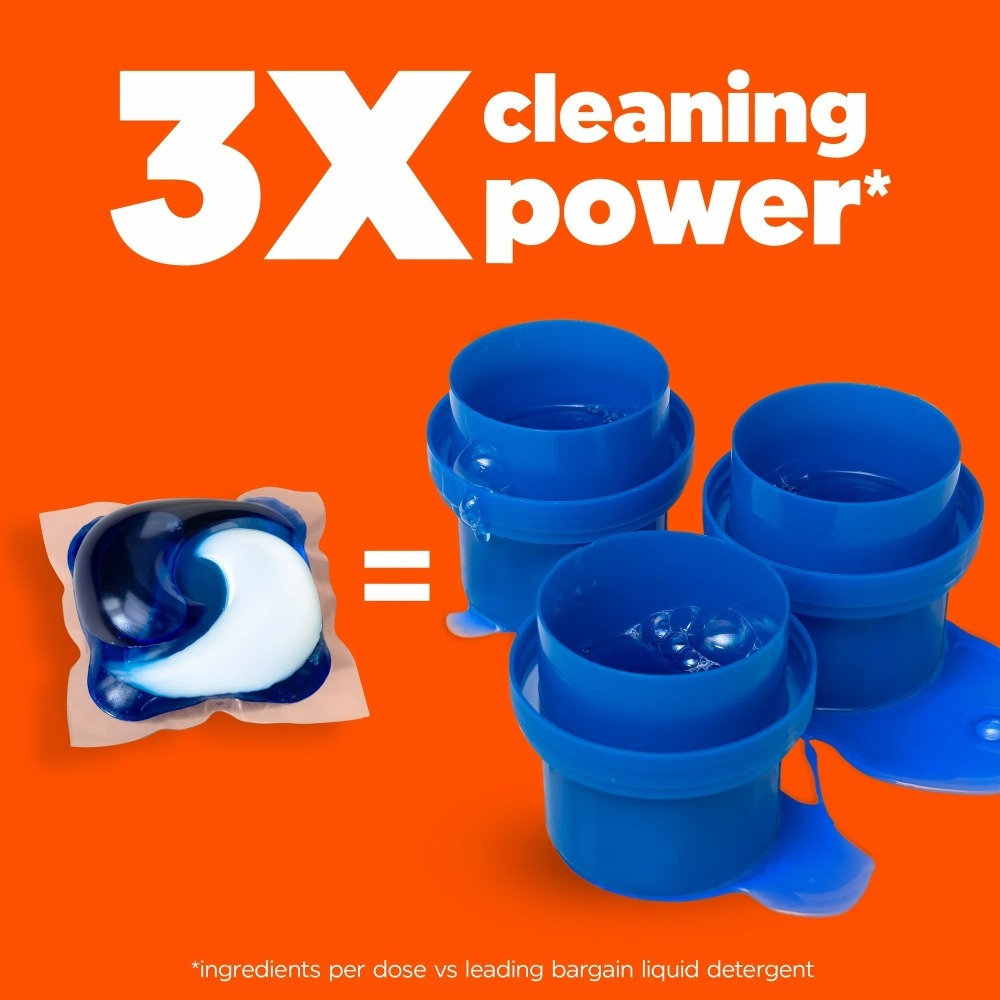 Tide PODS Liquid Laundry Detergent Packs Spring Meadow Scent 16 Count Pre-Measured Pods Stain Remover HE Compatible Top Load Front Load Washing Machine - product image 2