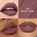 Matte Liquid Lipstick for Women — Velvet Soft Non-Drying Waterproof Long-Lasting Formula, Highly Pigmented Full Coverage Lip Color in Nude Brown Pink Red Purple Gold Shades - product image 24