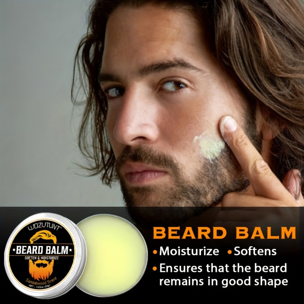 Beard Oil & Balm Grooming Kit for Men — 9-Piece Complete Beard Care Set with Conditioner Wash Brush Comb Clippers Travel Pouch, Beard Pen Option, Birthday Father's Day Gift - product image 4