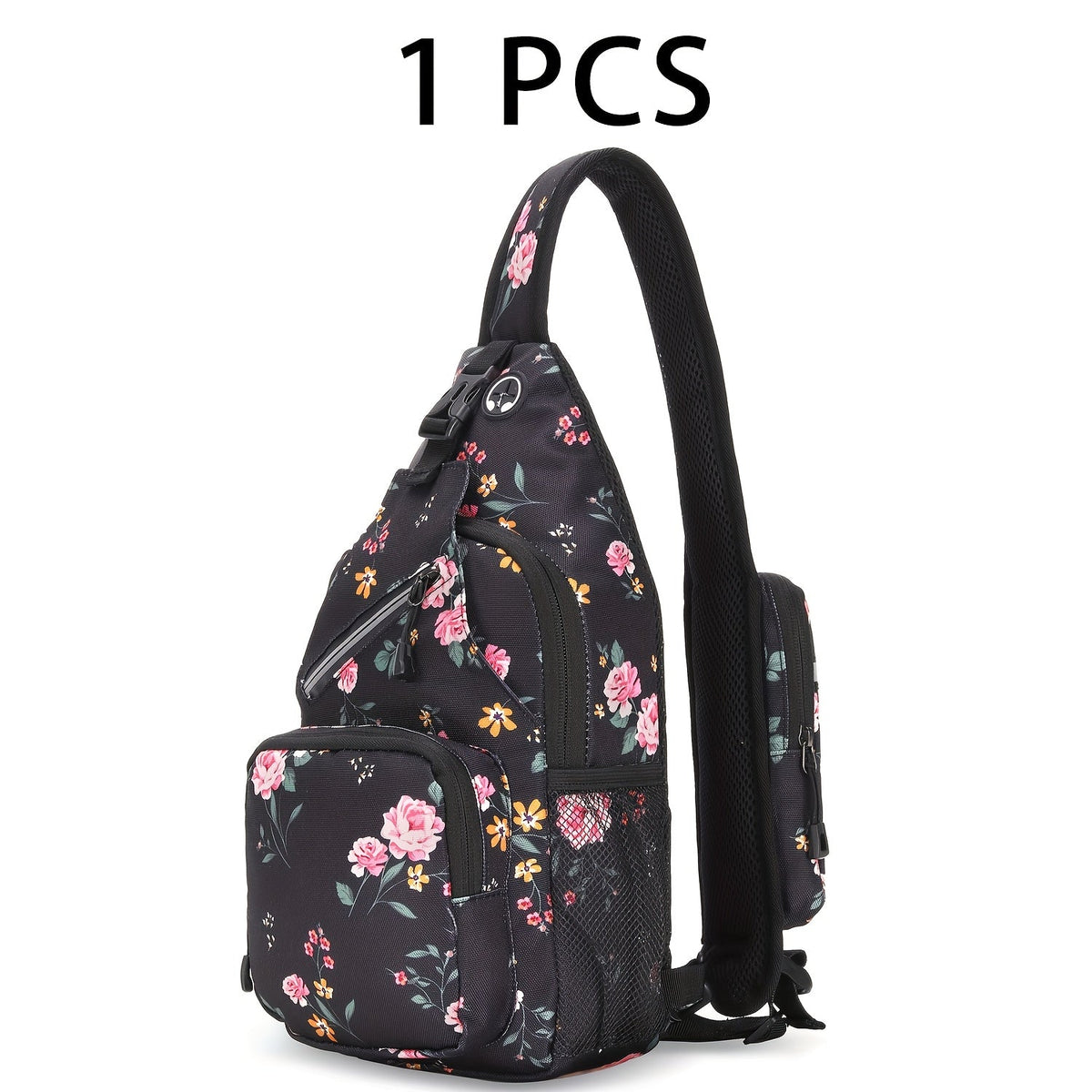 Crossbody Bag for Women & Men, Large Capacity Single Shoulder Bag with Zipper, Featherlight Multi-Pocket Design, Casual Sling Bag for Travel, Hiking, Work - product image 10