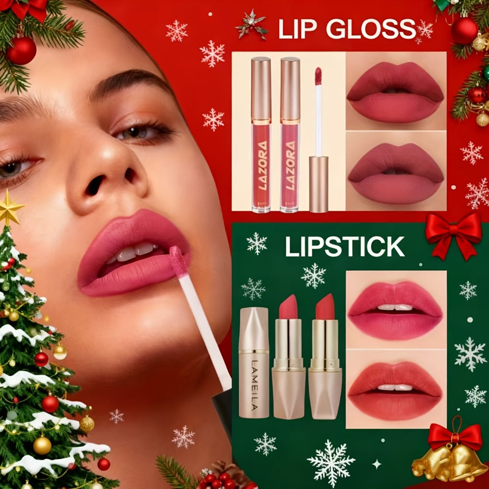 18-Color Eyeshadow Makeup Kit for Teens & Beginners — All-in-One Bundle with Lip Gloss & Brush, Complete Starter Beauty Set, Gift for Girls Women Makeup Lovers, All Skin Tones - product image 7