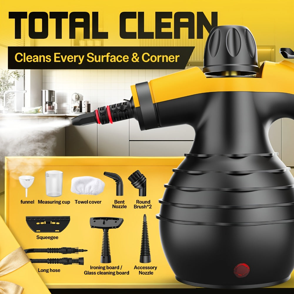 Steam Cleaner with 11 Accessories Multi-Surface Portable Home Steam Cleaning Machine for Floor Tile Grout Kitchen Bathroom Sofa - product image