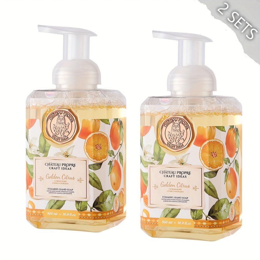 Foaming Hand Soap 500ml Moisturizing Gentle Foam Soap 8 Scents Vanilla Coconut Citrus Floral Fruity Deeply Hydrating Soft Hands All Skin Types Bathroom Kitchen Bedroom Office 1PC 2 - product image 12