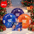 Triple-Layer PVC Snow Tubes 36 & 40 Inch, 220 lbs Capacity, 3-Layer Airlock Valve, Non-Slip Thickened Base & Embossed Handles for Ski Resort & Outdoor Winter - product image 2