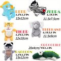 Soft Chew Toys for Small to Medium Dogs, Cute Teething Toys Set with Squeaker, Interactive Dog Toy Bundle | Dog Squeaky Toys 12 Pack Stuffed Animal Plush Puppy - product image