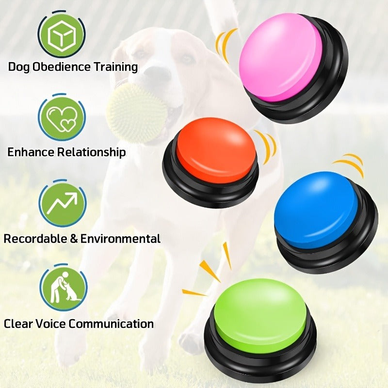 Pet Training Buttons with Mat, Recordable Dog Talking Button Set, Durable Easy-Clean, No Battery Required – Dog Communication Buttons for Talking - product image 6