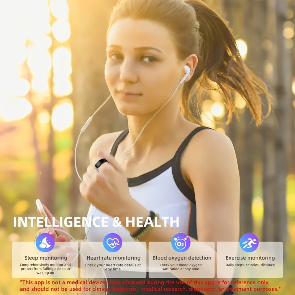 IP68 Waterproof Health Monitor – Smart Ring Fitness Tracker - product image 9