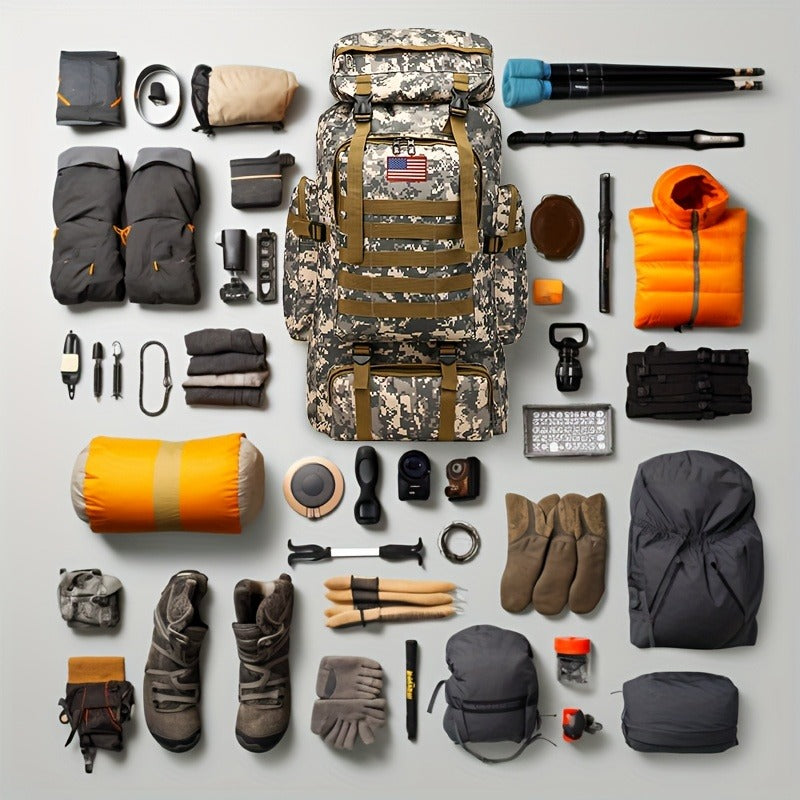 Lightweight Packable Hiking Backpack 21L, Multi-Compartment Camping Rucksack with Adjustable Straps, Waterproof Outdoor Daypack for Camping, Trekking & Travel - product image 16