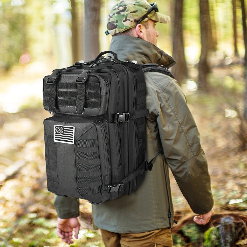 Large Capacity Molle Rucksack for Camping, Hiking, Hunting, Fishing & Travel, Unisex with Multiple Color Options | Tactical Military Backpack 50L - product image 18