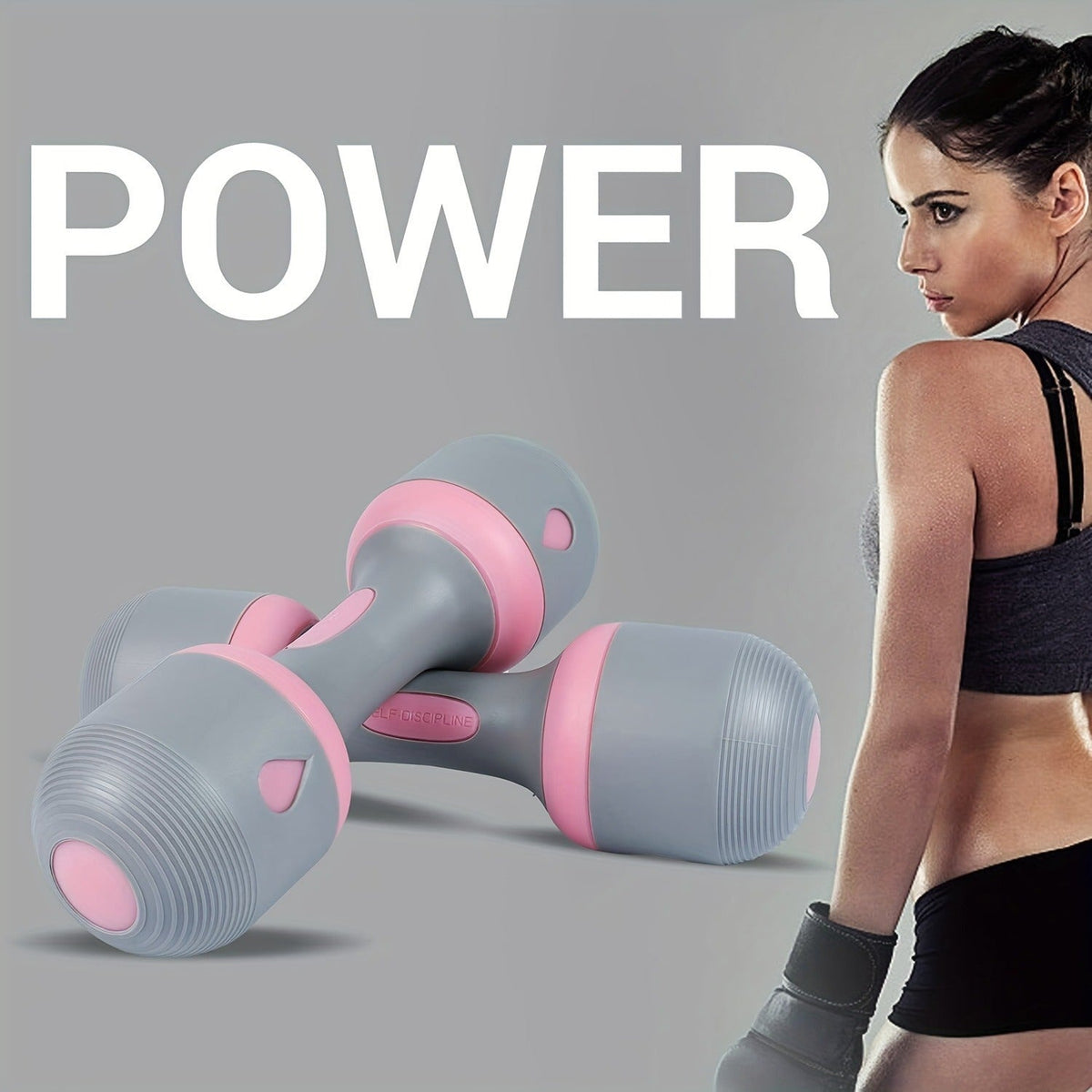 Adjustable Dumbbell Set – 11 lbs, Non-Slip Neoprene Grip, Home Gym Strength & Muscle Training for Women & Men – 5-in-1 Weight Options 2.1 - product image 6