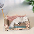 Cat Scratching Board Sofa – Chaise Longue Cat Bed with Anti-Scratch Protection – L-Shaped Vertical Scratcher, Wear-Resistant & Non-Shedding, Large Cat Furniture - product image