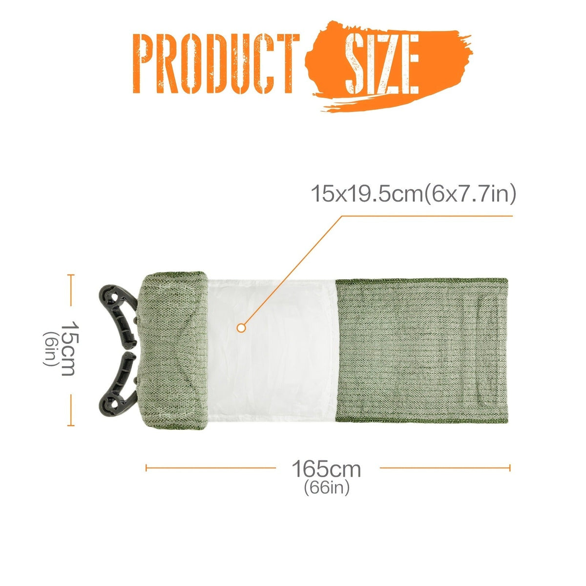 Emergency Bandage 6 Inch 3 Pack Elastic Wound Dressing Tactical Trauma for Everyday Use - product image 5