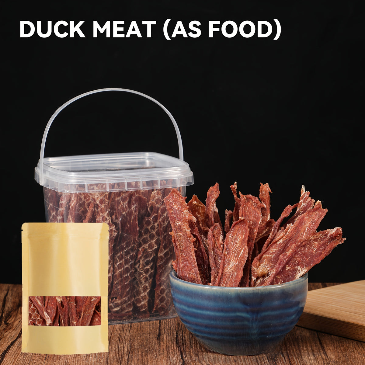 Duck Jerky Dog Treats Bundle High Protein Chews Grain Rawhide Free Daily Snacks for Small Medium Large Breeds Duck Lovers Dried Meat Bites Duo for Happy Pets - product image 10