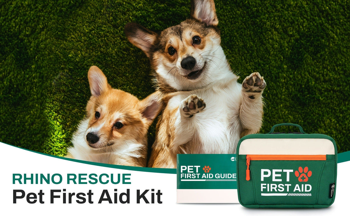 50-Piece Emergency Supplies with Bandages, Gauze, Scissors & Disposable Booties, Portable Nylon Bag for Hiking Camping Travel, FSA HSA Eligible – Pet First Aid - product image 10