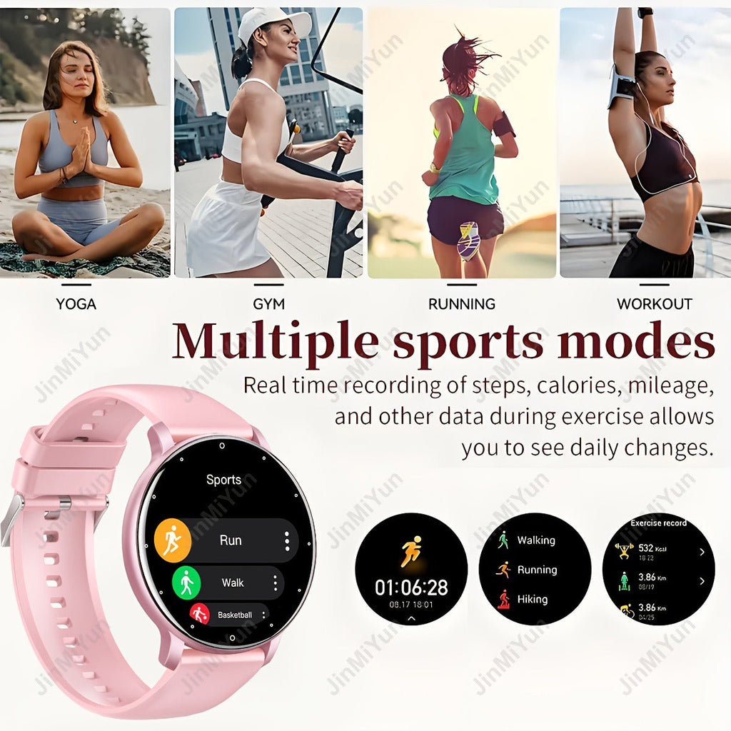 Smart Watch With 1.5 Inch Large Display | Wireless Calling & Dialing | Silicone Band Fitness Tracker With Multiple Sports Modes | Remote Photo & Music Control - product image 6