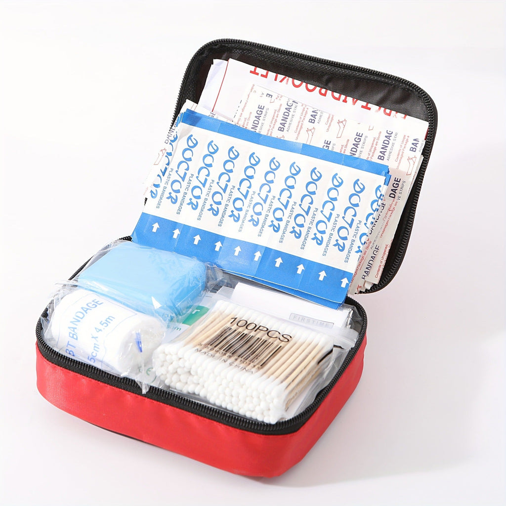344-Piece Emergency First Aid Kit with Tourniquet & Thermal Blanket – Travel-friendly Survival Kit for Camping, Hiking, Car, Home, Office, School & Outdoor - product image 7