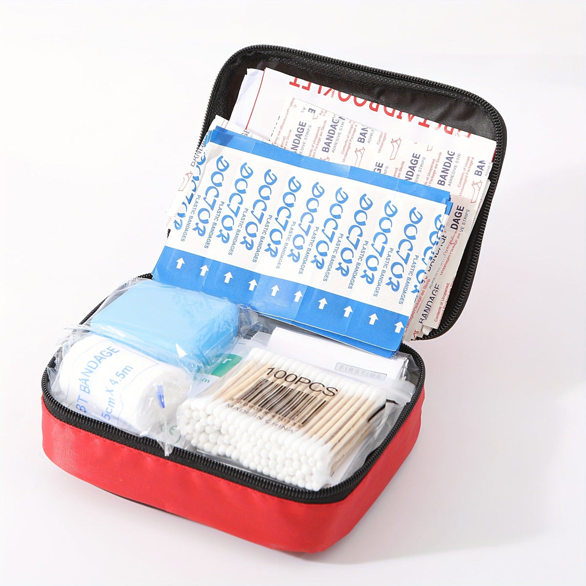 344-Piece Emergency First Aid Kit with Tourniquet & Thermal Blanket – Travel-friendly Survival Kit for Camping, Hiking, Car, Home, Office, School & Outdoor - product image 7