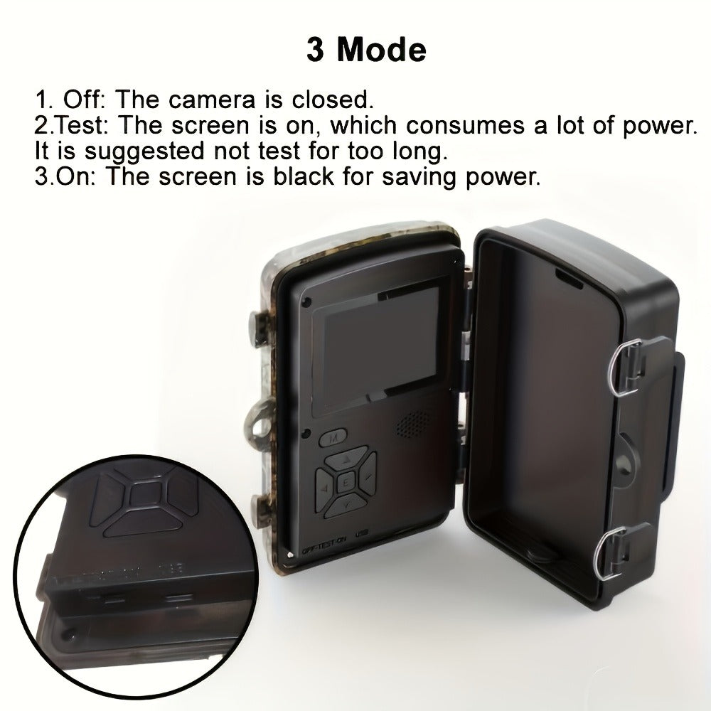 Trail Camera 48MP Night Vision Wildlife Camera – 1296P HD – 120° Wide Angle – 0.2s Fast Trigger – IP66 Waterproof – Motion Activated – Game Camera for Hunting - product image 6