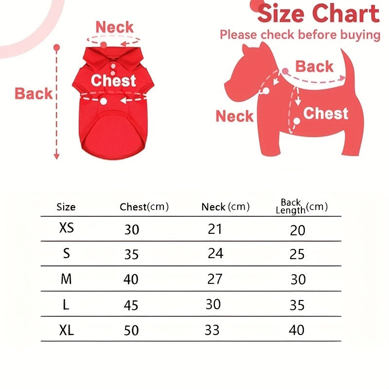 Dog Polo Shirt 6-Pack Collared T-Shirt Breathable Pullover | 100% Polyester All-Season Pet Outfit for Small Medium Dogs & Cats, Boy & Girl Puppy Kitten - product image 3
