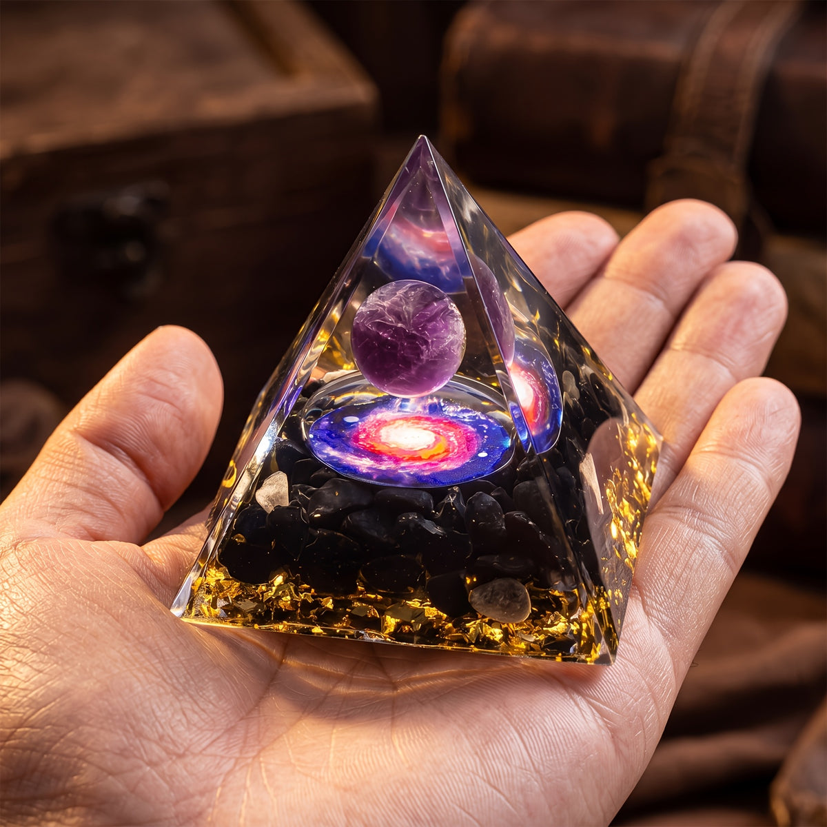 35 pcs Crystal Set For Meditation, 7pcs Set Of Raw Chakra Crystals, Pyramid-shaped Reiki Genuine Crystals, Suitable For Home and Office Decor, Birthday Gifts - product image 5