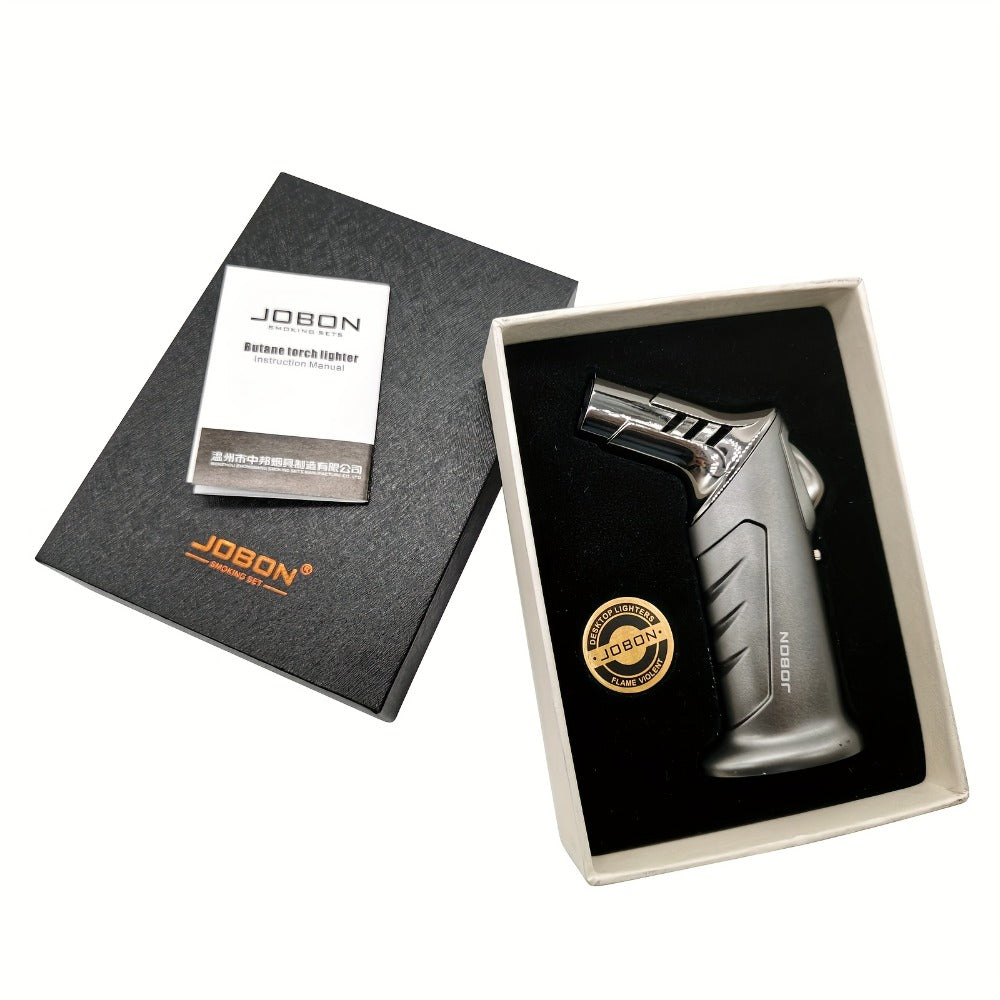 Butane Torch Lighter Gift Set 2500°F, Refillable with Safety Lock & Adjustable Flame, High-Temperature Kitchen Cooking Camping Outdoor Torch, Gift Box Included, Gas Not Included - product image 8
