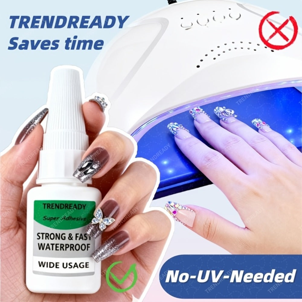 60+ Day Hold Nail Glue 4 Bottles 20g Each Super Strong Extra Hold Fast Drying No Lamp Needed Heavy Duty Adhesive for Press On Nails Fake Nails Acrylic Tips Nail Art Salon Home Use - product image 5
