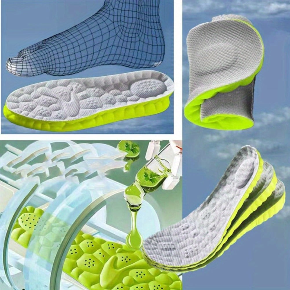 Foam Cushion Insoles 8pcs (4 Pairs) – Breathable Anti-Sweat Sports & Work Insoles for Men & Women, EU 35-46 - product image 21