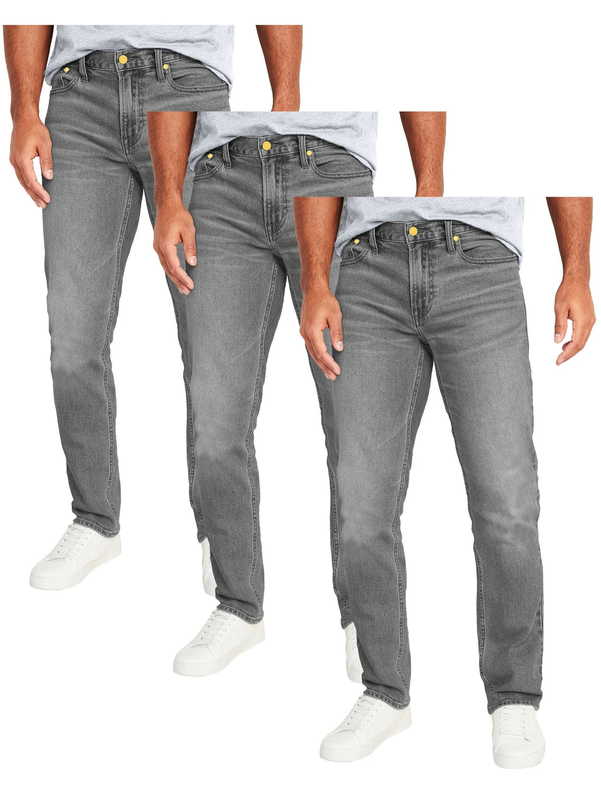 3-Pack Men's Flex Stretch Slim Straight Jeans - product image 22