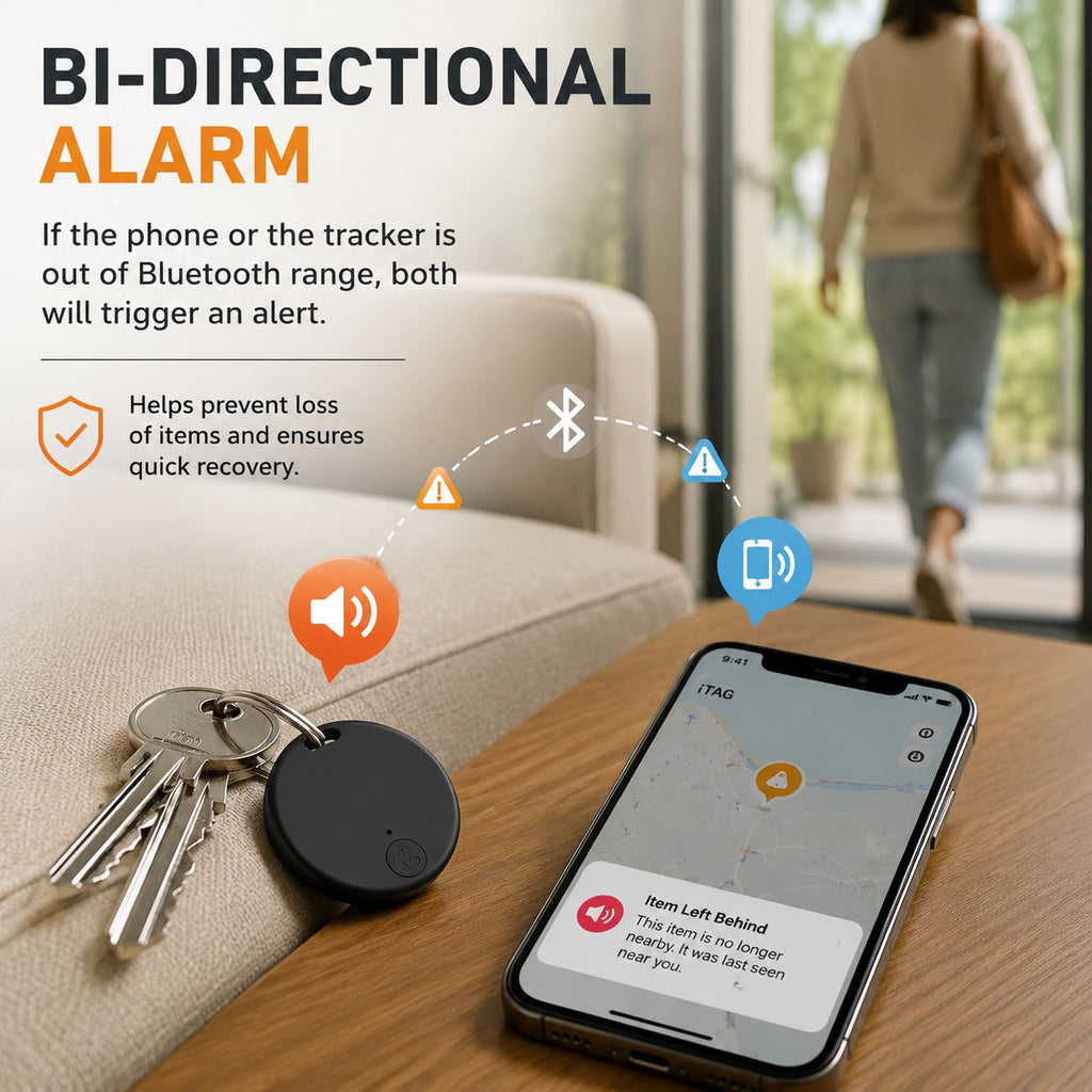10 pcs Smart Trackers, Mini Key Finders, Wireless Key Locators, Pet Cat and Dog Anti-Loss Alarm Sensors, Smart Device Location Trackers - product image