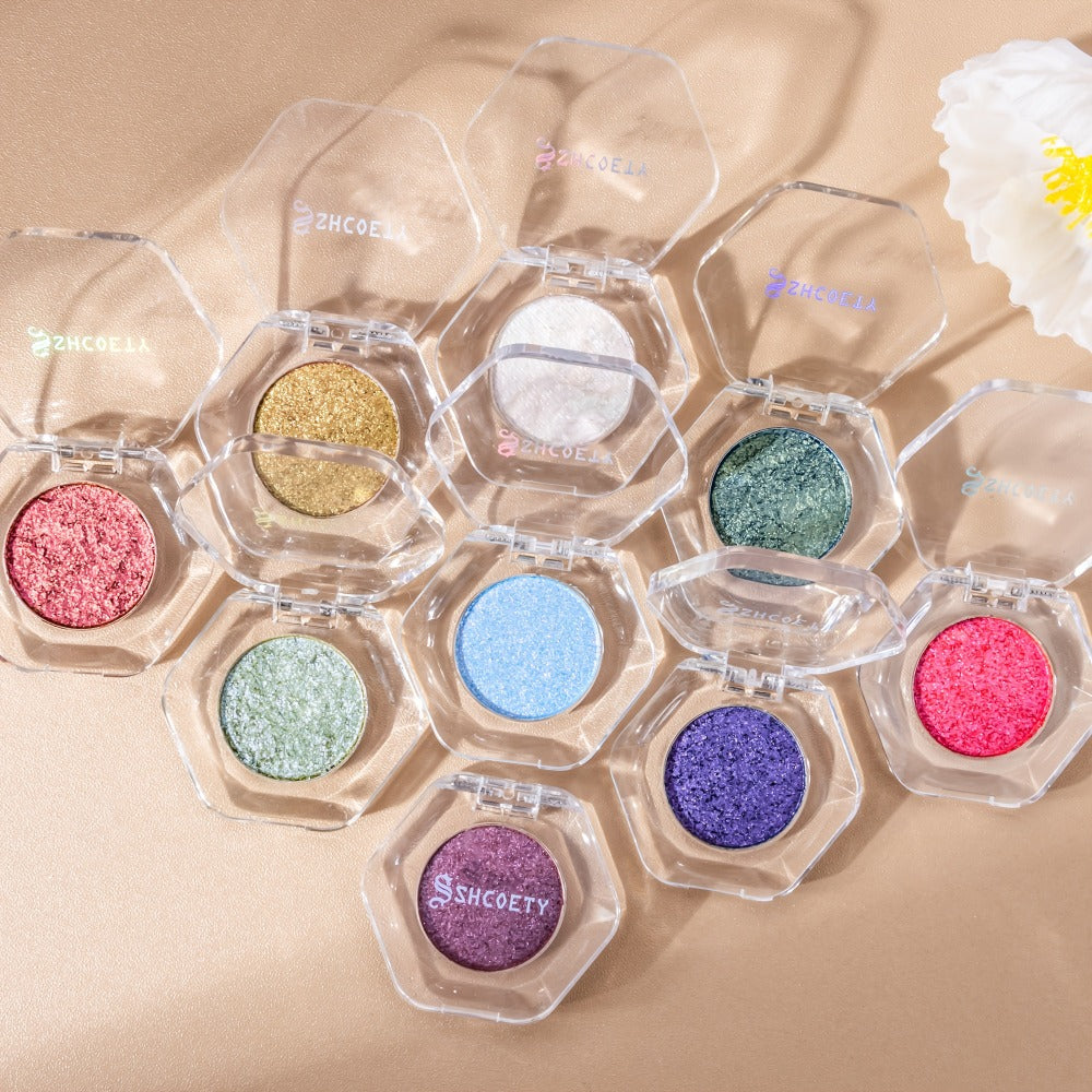 Chameleon Color-Shifting Eyeshadow Palette 12 Shades — Pearlescent Pigments Matte & Shimmer Blendable Long-Lasting Eye Makeup Kit for Women, All Skin Tones, Daily Wear & Special Oc - product image 6