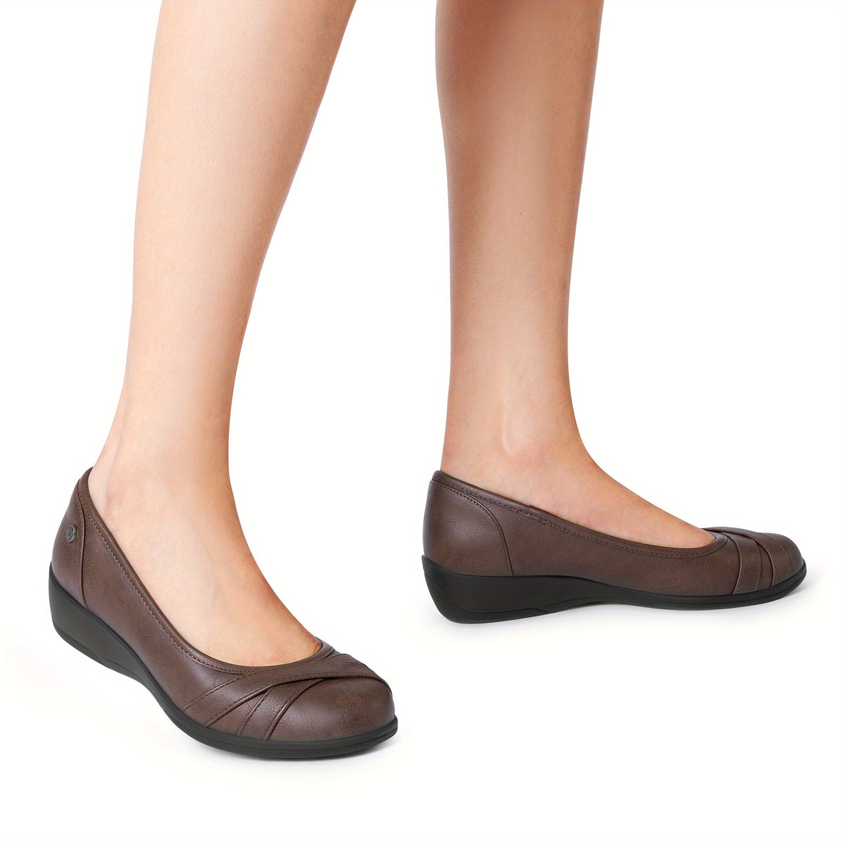 Casual Flat Shoes for Women with a Comfortable Round Toe and Low Heel, Soft-Soled for Long Walks and All-Day Standing, Gift for Ladies - product image 15