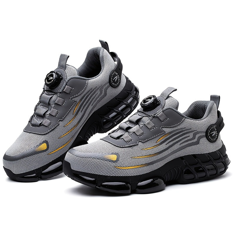 Steel Toe Work Shoes Man Slip Resistant Abrasion Resistant Construction Working Boots Comfortable Breathable Sneaker - product image 22